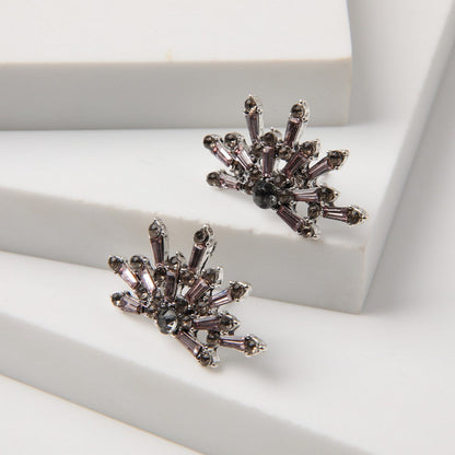 Aros Pegados Eimi Plateado I-D