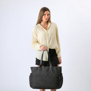 Cartera Tote Travesia Black Humana