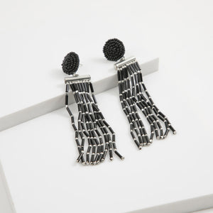 Aros Largo Valencia Negro Humana