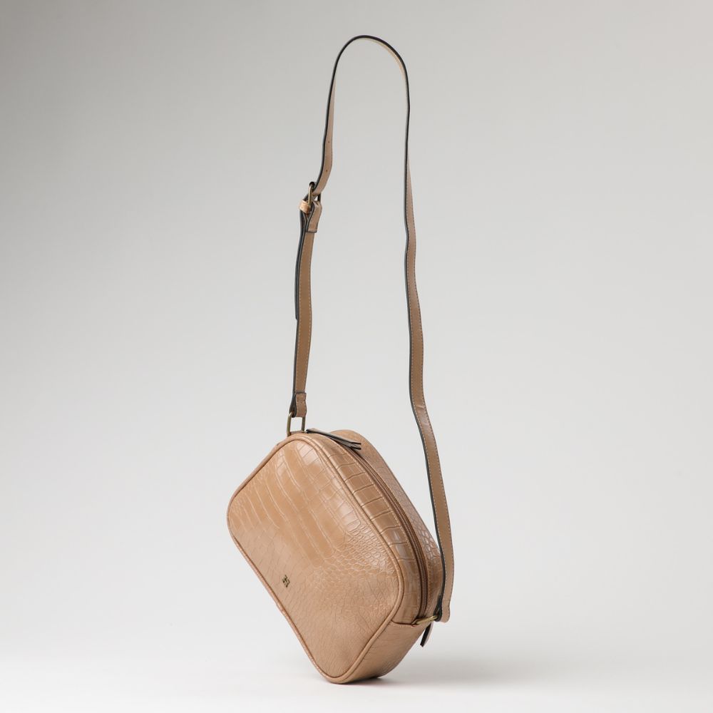 Cartera Cruzada Nauplia Beige Humana