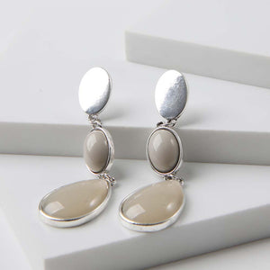 Aros Largo Rush Plateado Humana