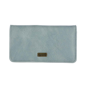 Billetera Grande Sky Celeste Tatienne