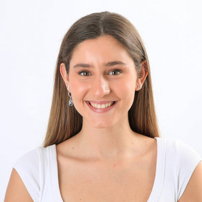 Set De Aros Tati Plateado I-D