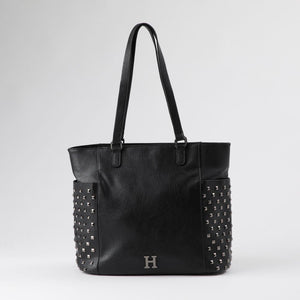 Cartera Tote Ecocuero Carol Negro Humana