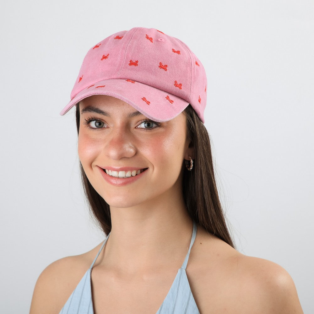 Sombrero Jockey Laguna Beach Rosado Humana