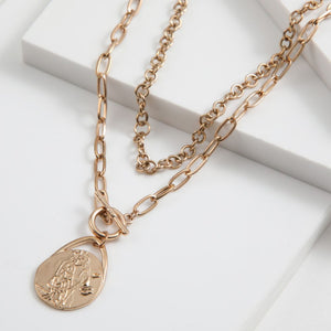 Collar Coss Dorado ID