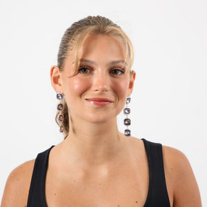 Aros Largo Faial Plateado Humana