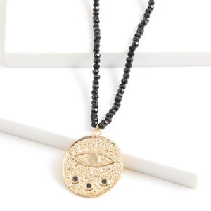 Collar Corto Fatima Dorado Humana