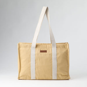 Cartera Hombro Canvas Canaria Amarillo Tatienne