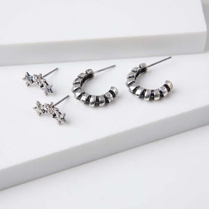 Set Aros Craspedia Plateado Humana