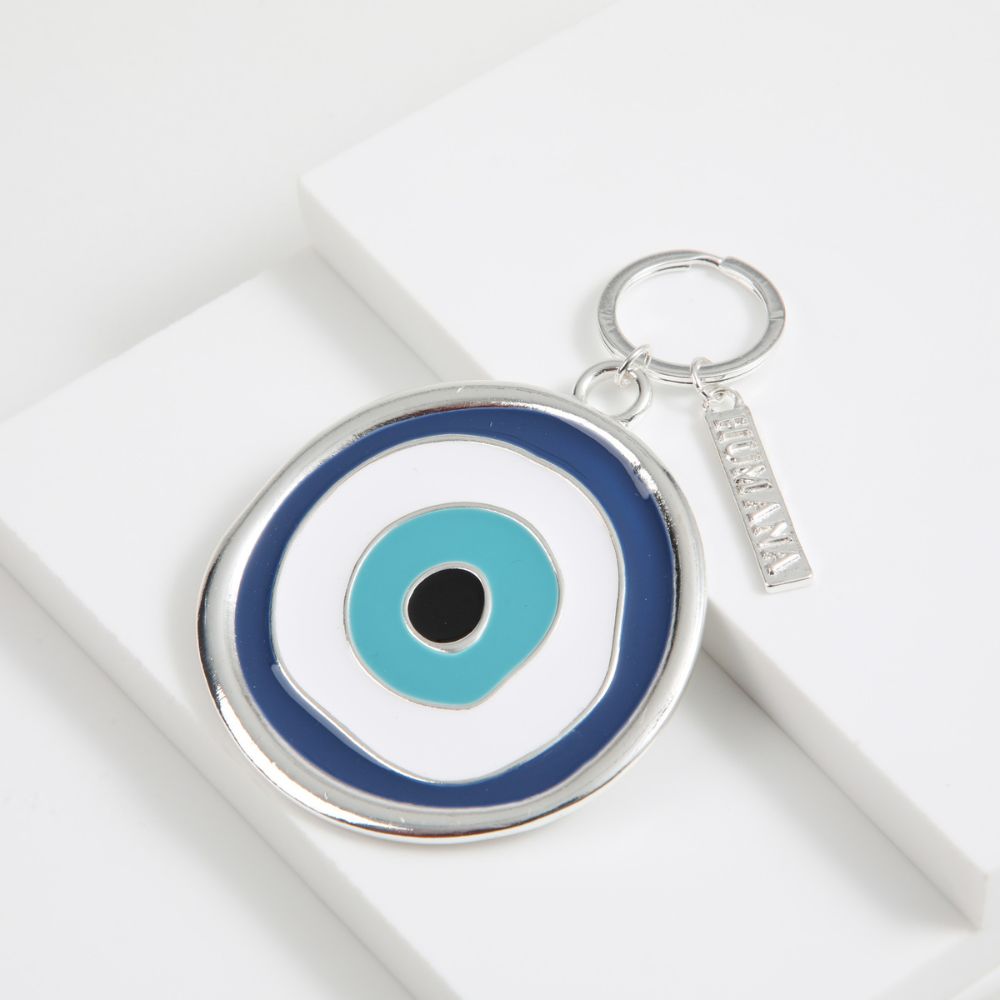 Llavero Eye Plateado Humana