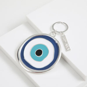 Llavero Eye Plateado Humana