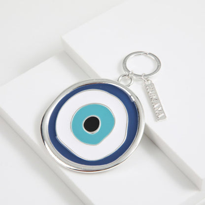 Llavero Eye Plateado Humana