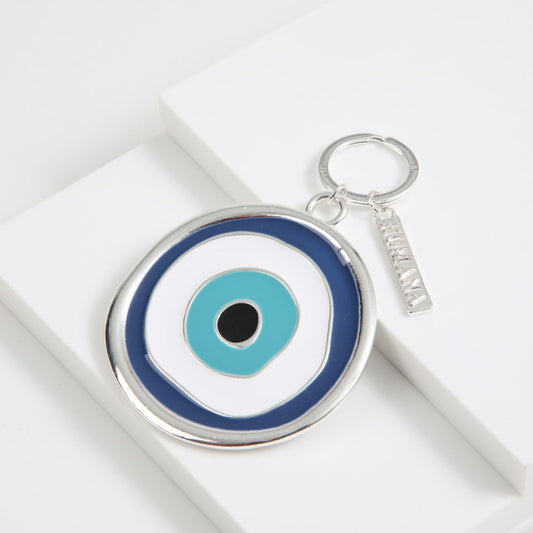 Llavero Eye Plateado Humana