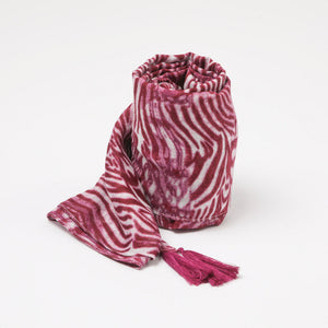 Pañuelo Estampado Solano Morado i-D