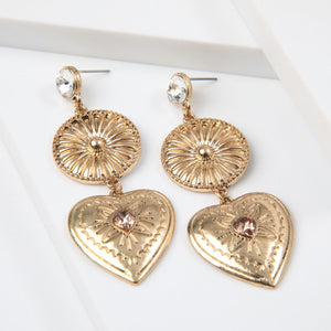 Aros Largos Emi Dorado I-D