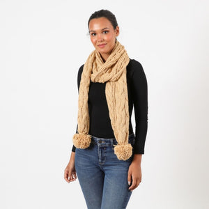 Bufanda Aurora Beige I-D