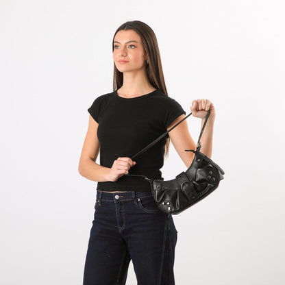 Cartera Hombro Calatea Black I-D