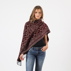 Pañuelo Jacquard Heidi Rojo Humana