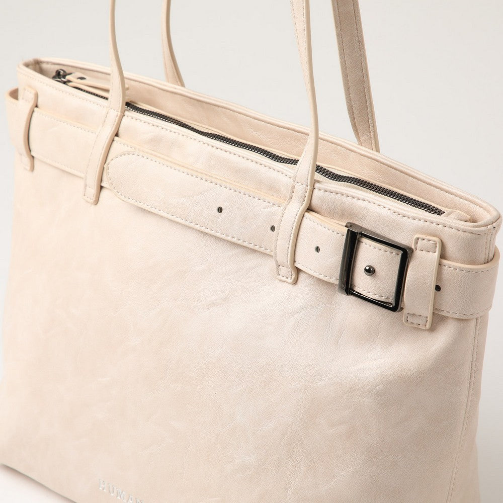 Cartera Tote Asia Ivory Humana