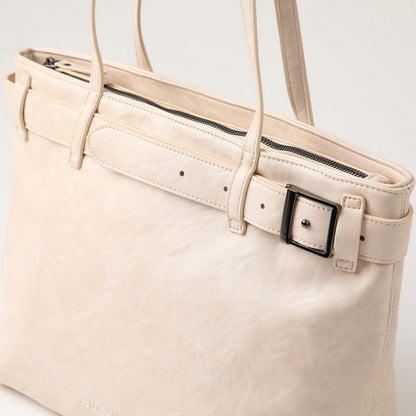 Cartera Tote Asia Ivory Humana