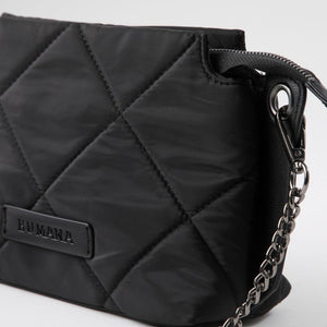 Cartera Bandolera Coco Negro Humana