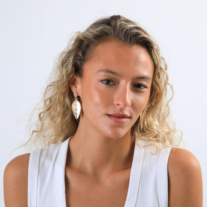 Aros Largos Gina Plateado Tatienne
