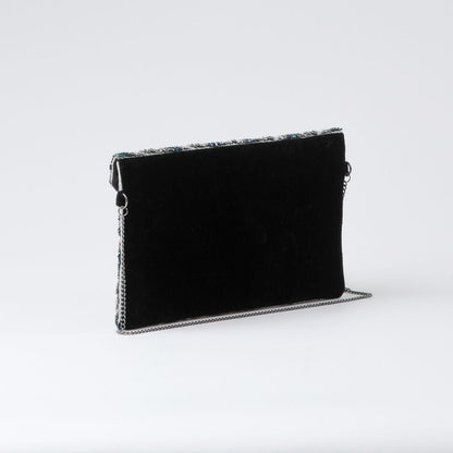Clutch Queen Plateado Humana