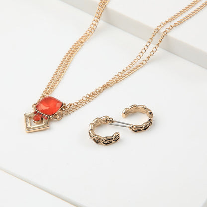 Set De Collar Elvia Dorado Tatienne