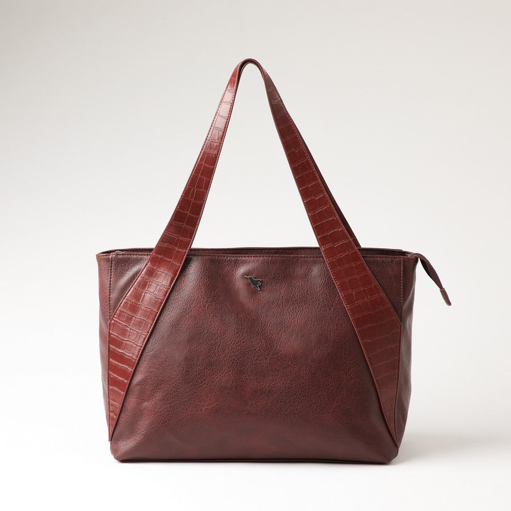 Cartera Tote Mekong Burgundy Tatienne
