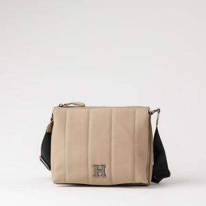 Cartera Cruzada Cunit Beige Humana