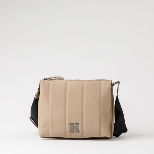 Cartera Cruzada Cunit Beige Humana