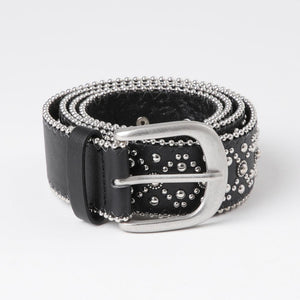 Cinturón Shine Negro Humana