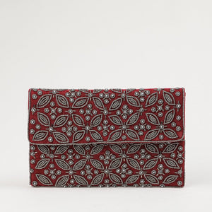 Cartera Clutch Elliot Green Burdeo Humana