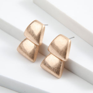 Aros Mediano Ethnic Dorado Tatienne