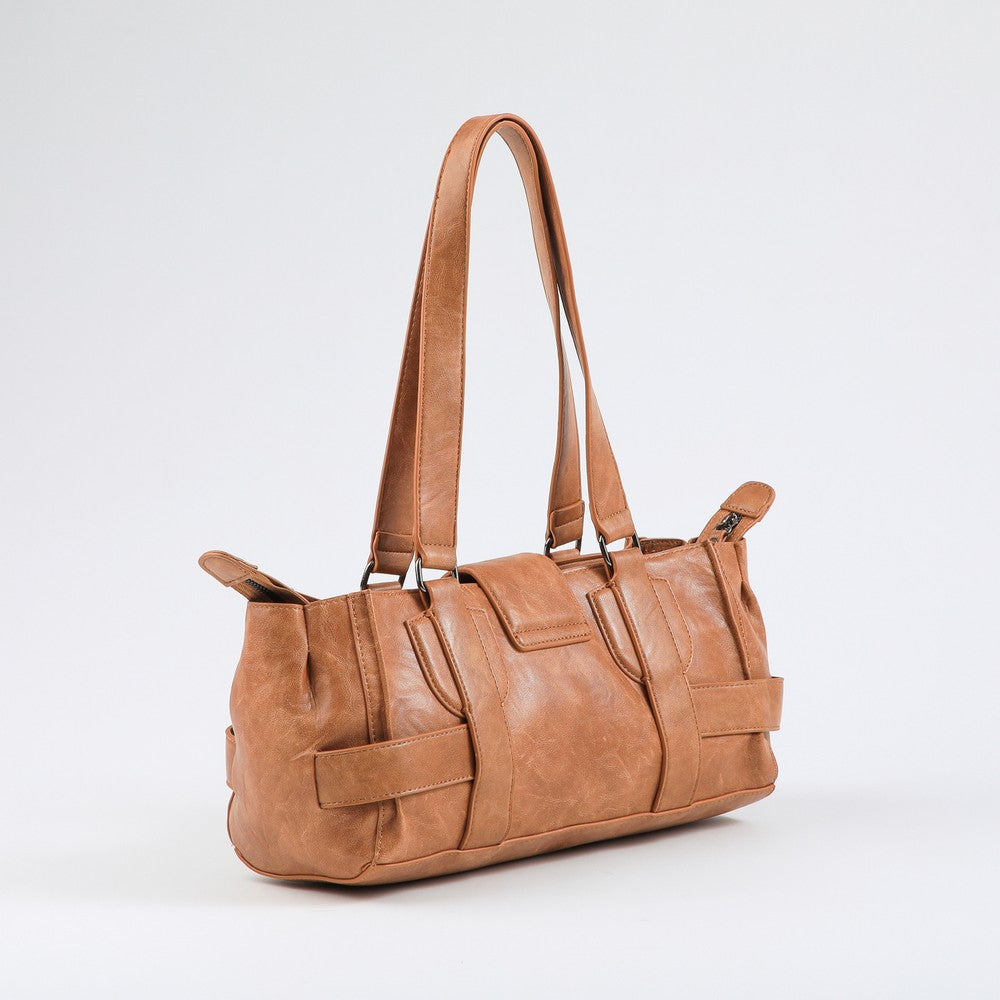 Cartera Hombro Uma Camel Humana