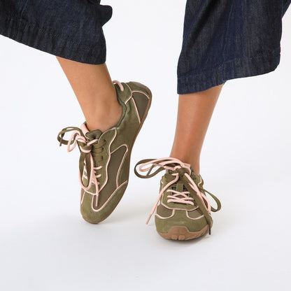 Zapatilla Leather Green Lucente Humana 38