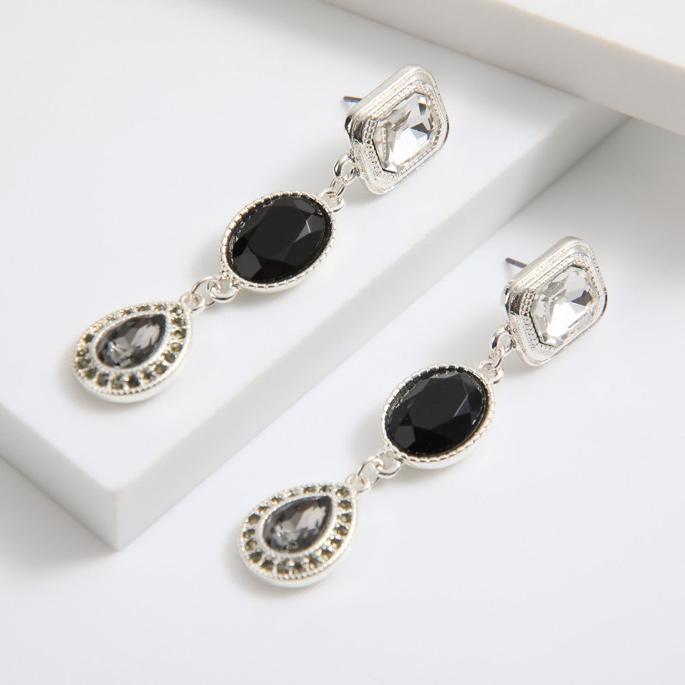 Aros Largos Arya Plateado Tatienne