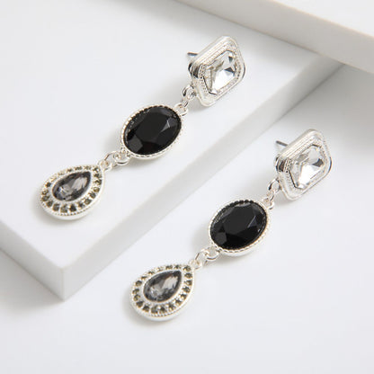 Aros Largos Arya Plateado Tatienne