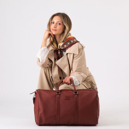 Bolso Cala Burgundy Tatienne