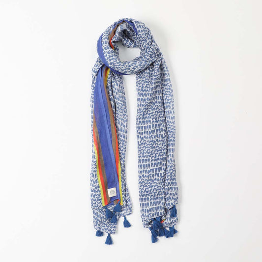 Pañuelo Estampado Azul Jane Humana
