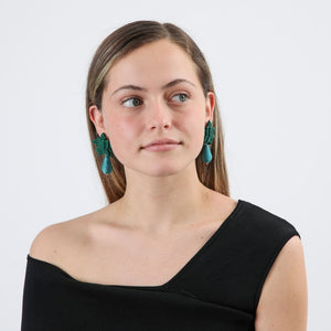 Aros Mediano Jungle Verde Fiesta Humana