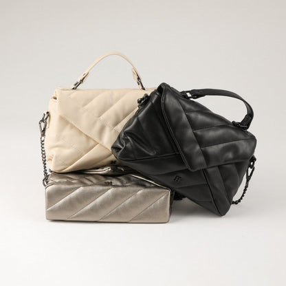 Cartera Cruzada Cissy Ivory Humana