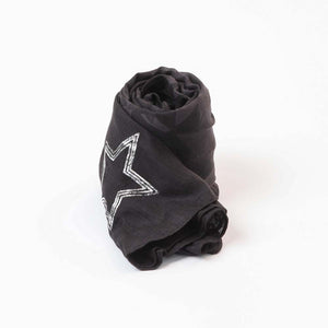 Pañuelo Estampado Noise Negro i-D