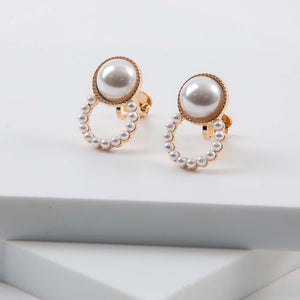 Aros Clip Bernarda Dorado i-D