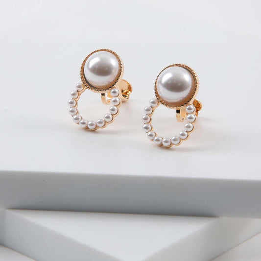 Aros Clip Bernarda Dorado i-D