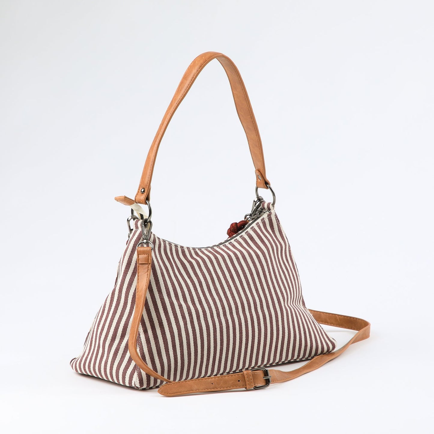 Cartera Cruzada Cloe Burgundy Humana