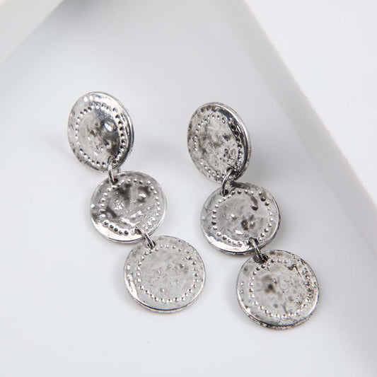 Aros Largo Fly Plateado Tatienne