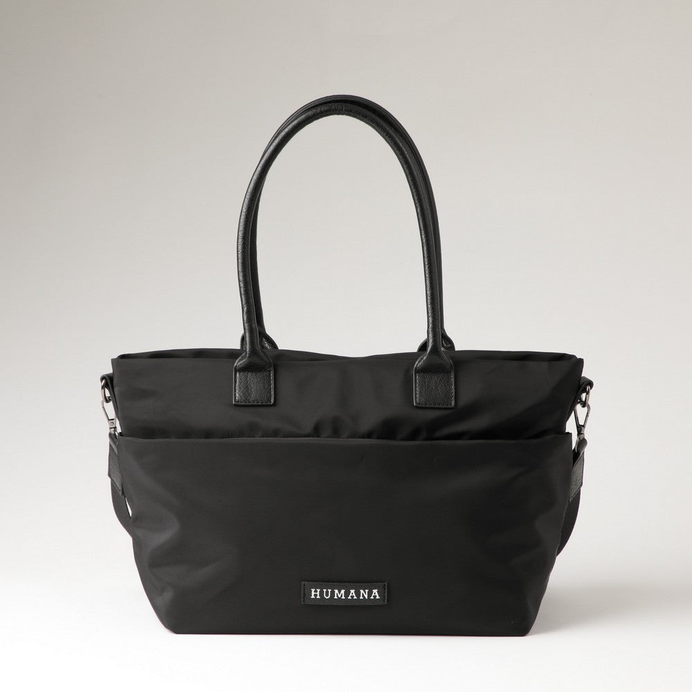 Cartera Tote Cleo Negro Humana