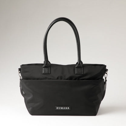 Cartera Tote Cleo Negro Humana